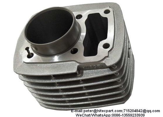Qualità  Silver Motorcycle Engine Block CB125 / KYY125 Dia.52.4mm Precise Machining Size Fabbrica
