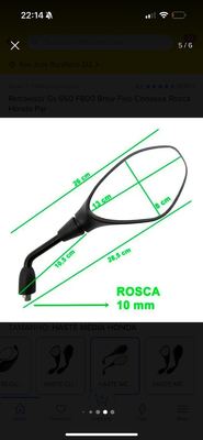 MOTORCYCLE SPARE PARTS~MIRROR