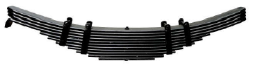 60Si2Mn Materiale Leaf Spring Rear Assembly per semirimorchio per il componente di sospensione York